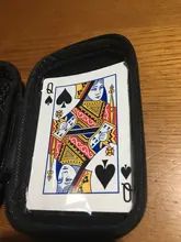 Estuche rígido de 7 colores para juegos de mesa, fundas de transporte con cremallera, caja de almacenamiento