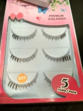Pestañas inferiores suaves hechas a mano, 5 pares, 8 estilos diferentes debajo de los ojos, 100%