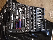 Spanners-Wrench Mechanic-Tool-Set Plating-Sockets-Set Ratchet WORKPRO Matte 