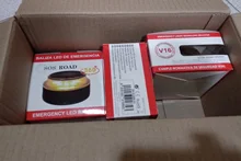 NK SOS Road- Baliza luz de Emergencia | Luz de Emergencia Autónoma | Luz LED | Señal V16 de Preseñalización de Peligro