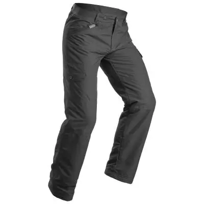 БРЮКИ МУЖСКИЕ УТЕПЛЕННЫЕ SH100 ULTRA WARM QUECHUA. Decathlon - Color: Black