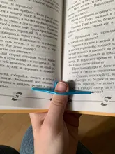 2 unids/set multifunción pulgar Página de Libro titular marcador conveniente marcador de la Oficina de la escuela suministros de papelería