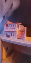 Sleeping-House Hamster Nest Animal-Supplies Small Luxury Home Cage Pet Wooden Hideout