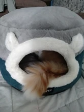 Bed Kennel Cat-House Hoopet Cave Home Dog-Puppy Warm for Teddy