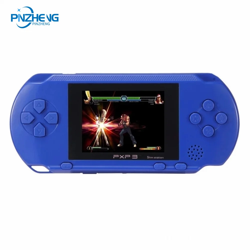 

PINZHENG 3'' 16 Bit PXP3 Slim Station Video Games Player Handheld Game Console With AV Interface Built-in 130 Classic Games