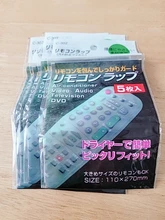 4 paquetes de 20 piezas de calor película claro Video TV aire acondicionado Protector de mando cubierta Protector impermeable caso