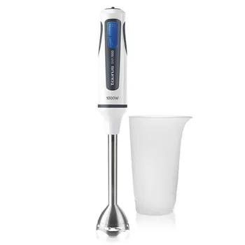 

Batidora taurus bapi 1000 inox (ver ii) - 1000w - selector 20 velocidades - cuchillas acero inox - pica hielo - incluye vaso