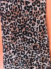 Sweetown marrón leopardo Y2K Joggers de cintura alta pantalones doble capa de red E chica estética Pantalones mujer pantalones de chándal