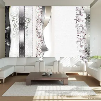 

Wall mural-parade of orchids-250x175 cm