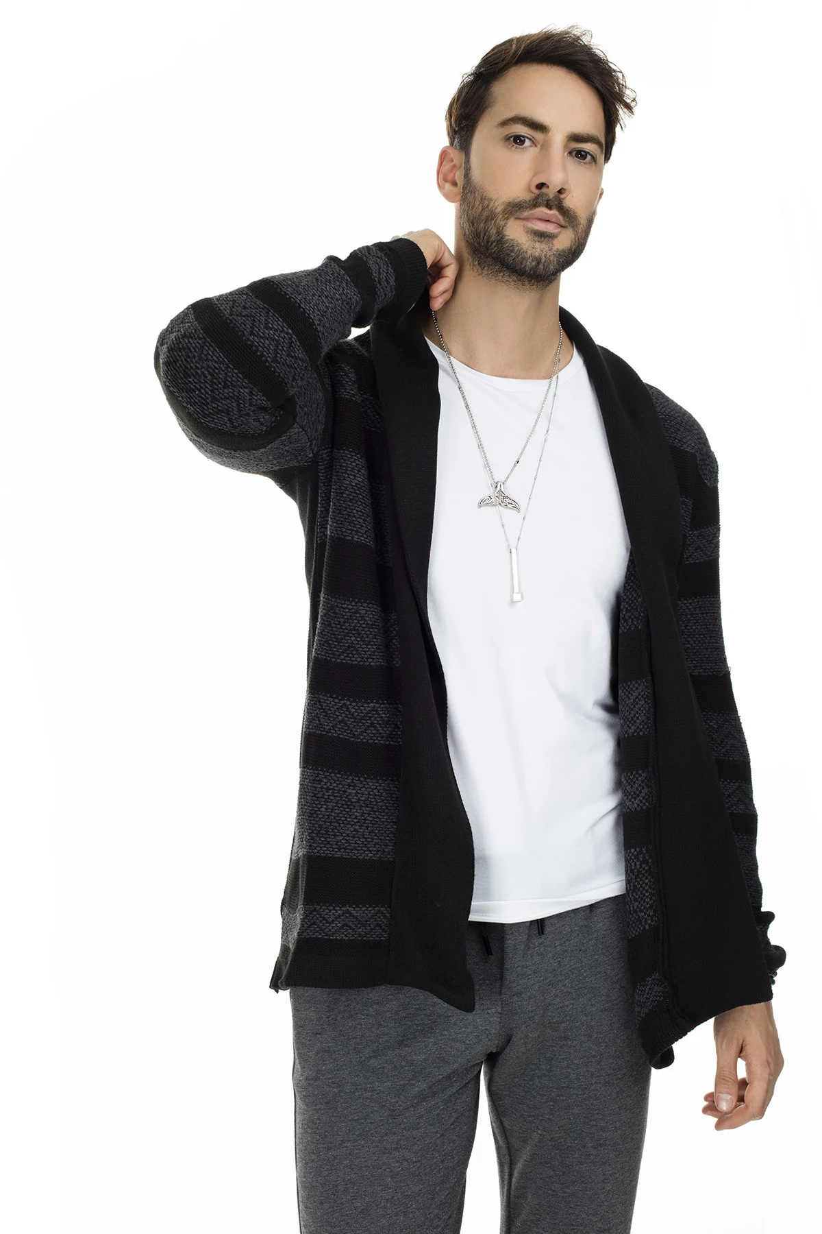 

Buratti Striped Cardigan MALE CARDIGAN 5543079