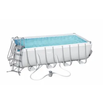 

Swimming pool PVC RECT 488X244X122CM CART 11532LT POWER STEEL BEST