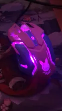 Ratón óptico LED con cable USB para ordenador de escritorio, 2400dpi, 6 botones, para OW DVA overwatch, envío directo