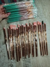 Powder Foundation Makeup-Brushes-Set Blush Cosmetic Blending Eye-Shadow Diamond Beauty