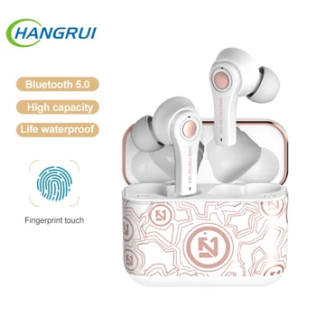 

Original TS100 Bluetooth 5.0 TWS Earphones TWS Fingerprint Touch 6D HiFi Stereo Surround Bass Headset Wireless Sport Earbuds