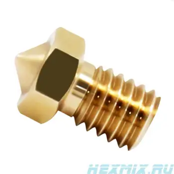 

3D nozzle v6v5 0.1-1.0mm under filament 1.75mm (diameter-0.2mm)