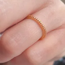 Huitan-Anillos finos minimalistas para mujer, sortija de boda brillante de circón cúbico, alta calidad, versátil, 2020