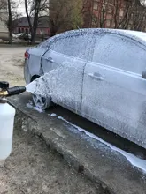 Pistola de espuma para jabón de alta presión, lanza de espuma para nieve, boquilla de pistola de espuma para limpieza de coche, generador de espuma para Karcher, arandela de coche
