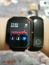 Reloj inteligente P8 P9 de 1,4 pulgadas para Android IOS, reloj inteligente completamente táctil con control de la presión sanguínea y para hombre y mujer