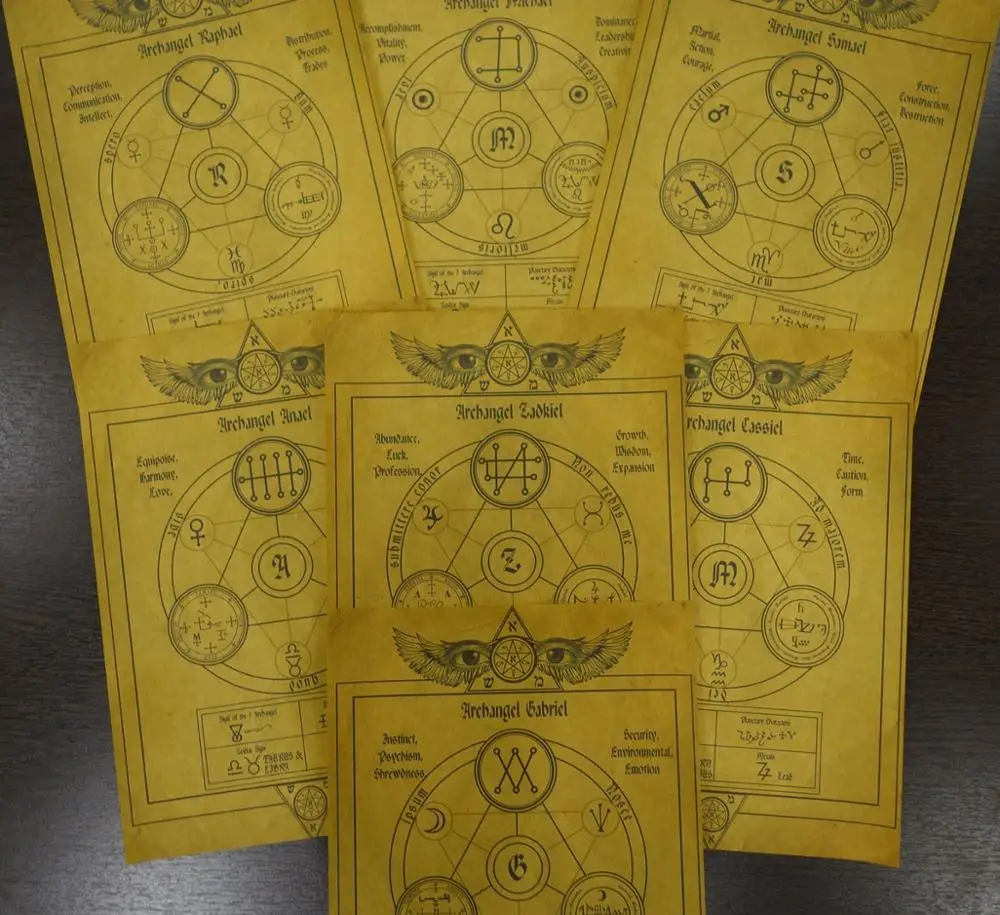 Набор рулонов из 7 основных Archangels