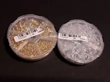 Anillos abiertos de Color dorado y plateado para hacer joyas, 1010-1450pcs3 4 5 6 7 8 10mm