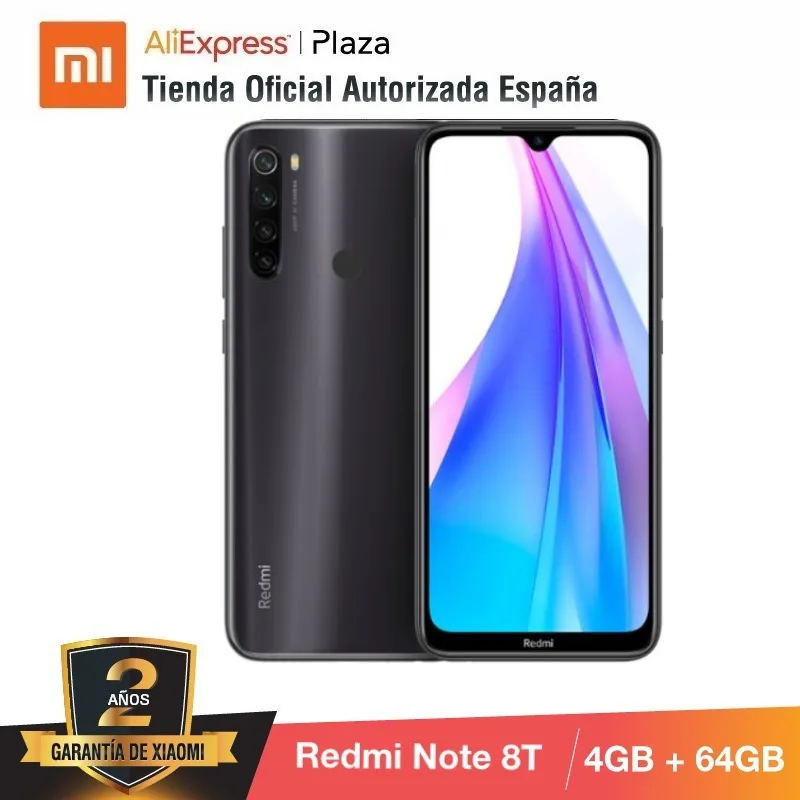  Note 8T (64GB ROM 4GB RAM 13MP Frontal Cámara Batería de 4000 mAh Android Nuevo Libre) [Teléfono Mo