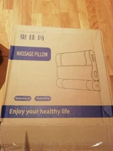 OGAMACRIUS-almohada de masaje 2 en 1, dispositivo eléctrico de calor Shiatsu, relajación corporal saludable para cervicales, masajeador de cuello y espalda