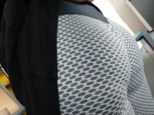 NORMOV-leggins de mujer informal sin costuras, cintura alta, retales realzador, estampado, longitud hasta el tobillo, licra, Fitness