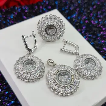 

Set Jewellery Silver 925 zircon