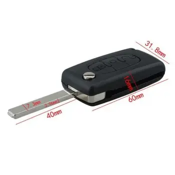 

Three Buttons remote key shell for Citroen C2 C3 C4 C5 C6 Picasso | VA2