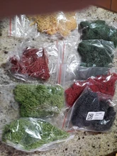 Hierba estática en polvo, césped Flocado de nailon, juguete de modelismo, Escena de 60g, seis colores/monocromo, diorama, mesa de arena, planta de simulación