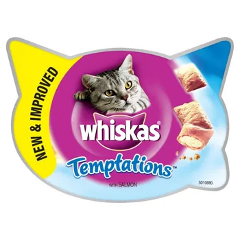 

WHISKAS TEMPTATIONS SALMON 60G X8