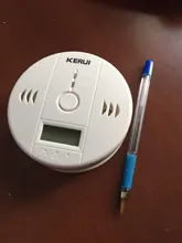 LCD Fotoeléctrico Independiente de Protección de la Seguridad Casera Advertencia de Alta Sensibilidad 85dB de Monóxido de Carbono CO Gas De Alarma del Detector Del Sensor