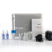 Беспроводной и штекер Dr. Pen Ultima A6 Перманентный микроблейдинг Дерма ручка Профессиональный Электрический Микро прокатки Дерма штамп терапия