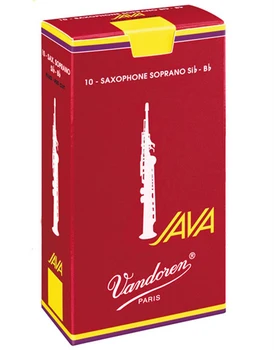

Sr3025r Java red cut canes for Saxophone Soprano No. 2.5 (10 pcs) Vandoren