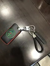 Gran oferta de coche de cuero soporte de funda para llave para Chery Tiggo 8 Arrizo 5 pro gx 5x eQ7 Chery tiggo 7 Pro 2020 llaveros Accesorios