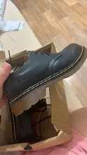 Botines con cordones estilo Chelsea Martens para hombre, botas masculinas resistentes al desgaste, de cuero virgen, 2020
