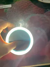 Selfie-Lamp Enhancing-Lights Led-Fill-Light-Ring Phone-Camera Beauty Clipon Novelty Night-Darkness