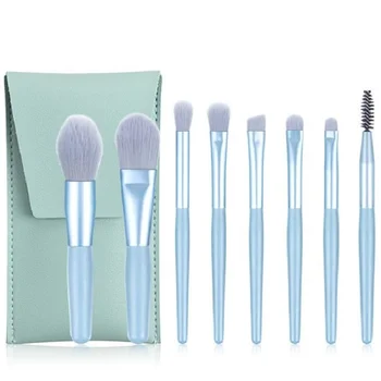 

VRDIOS 8PCS Make Up Brushes Multifunctional Makeup Brush Concealer Eyeshadow Foundation Makeup Brush Set Tool pincel maquiagem