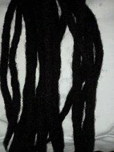 Extensiones de Cabello sintético para hombre y mujer, Pelo trenzado Afro, estilo Hip hop, hecho a mano