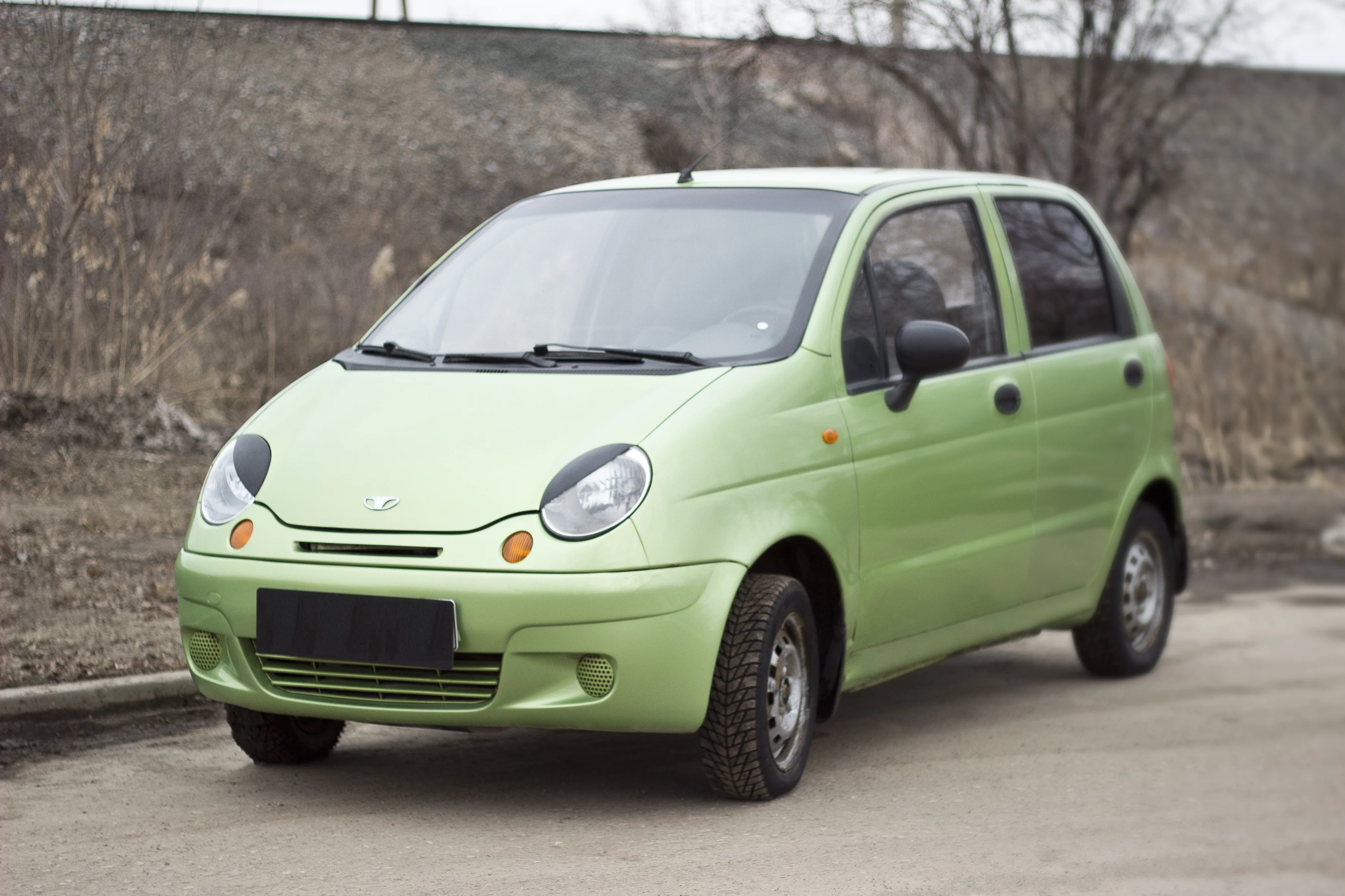 Накладки на передние фары Daewoo Matiz 2000-, реснички на фары Matiz ...