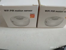 Detector infrarrojo de techo con Wifi, Sensor de movimiento PIR, alarma de Sensor de movimiento del cuerpo humano, sistema de alarma antirrobo de seguridad, aplicación IOS y Android