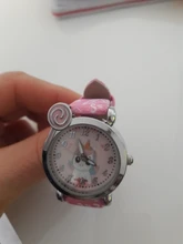 6 colores caballo de dibujos animados de los niños relojes correa de cuero de los niños, reloj de muñeca deportivo niños niñas reloj relojes