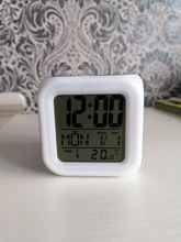 Reloj despertador de estrella de dibujos animados para chico, despertador Digital con luz LED, juguetes para chico, Mesa de Color variable, wekker