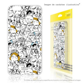 

FunnyTech®Silicone Case for Xiaomi Redmi Note 4 l Memes Troll face