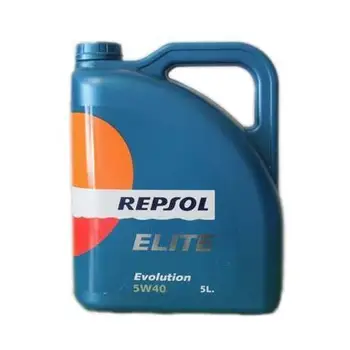 

Lubricating Oil for Repsol car Elite Evolution 5W40.