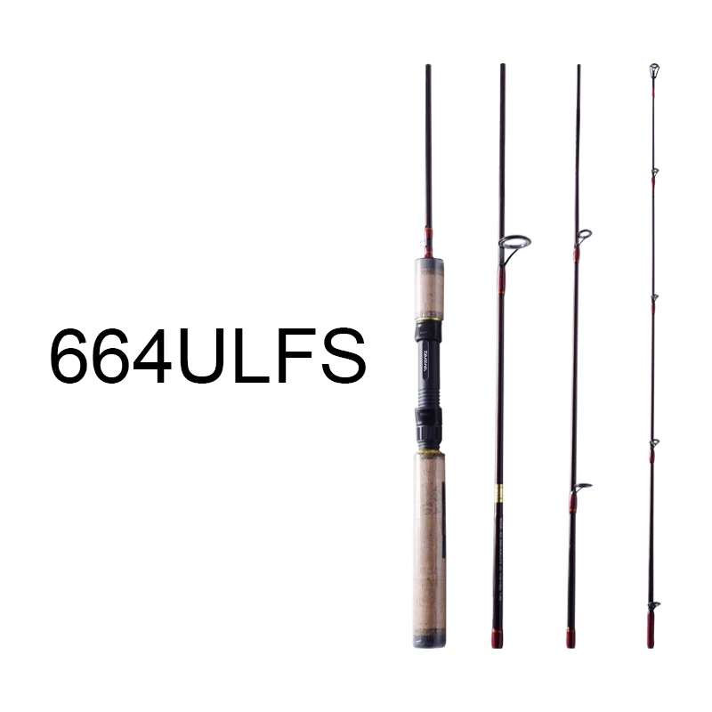 DAIWA SPINMATIC Fishing Spinning Rod 4 Section Travel Rod UL Power