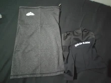 Gorros negros de invierno para correr, pañuelo Anti-UV para bicicleta, mascarilla deportiva de pesca, bufanda mágica de seda de hielo