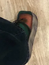 Johnature bombas zapatos de mujer 2021 nuevos de cuero genuino del dedo del pie cuadrado encaje Casual-costura Retro mezclado colores hecho a mano zapatos de las señoras