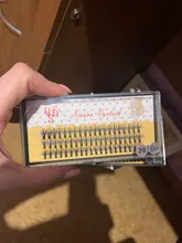 QSTY-Conjunto de pestañas postizas individuales, extensiones de pestañas largas naturales, 60 mechones/caja de maquillaje 20D visón Flare Cilio