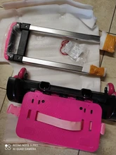 Varilla extensible de aleación de aluminio para niños, 2/6 ruedas, soporte para rollo, carrito para chico, mochila y Bolsa Escolar, bolsa de equipaje